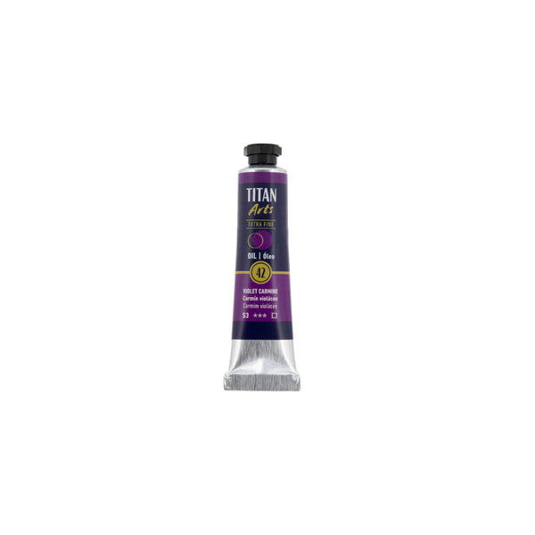TITAN Arts Oil Colour Extra Fine tube 20 ml Violet carmine N° 42
