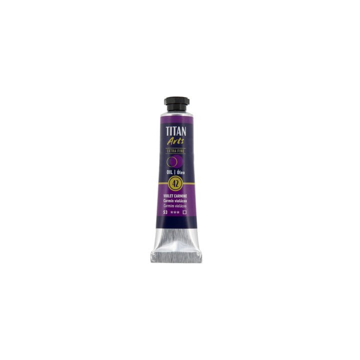 TITAN Arts Oil Colour Extra Fine tube 20 ml Violet carmine N° 42
