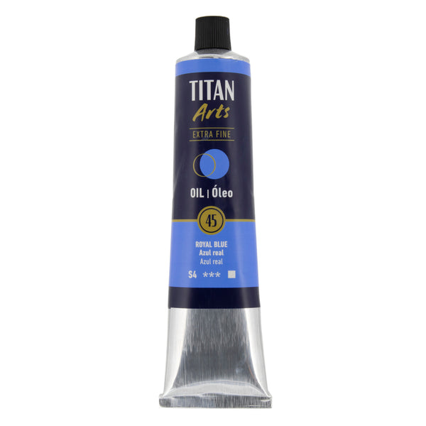 TITAN Arts Oil Colour Extra Fine tube 200 ml Royal blue N° 45