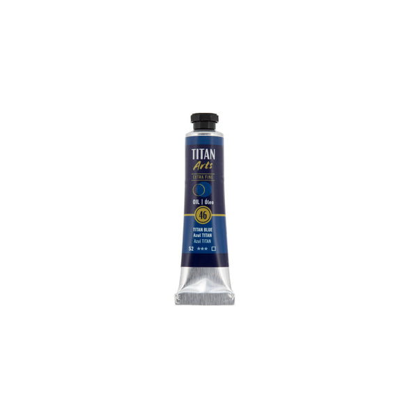 TITAN Arts Oil Colour Extra Fine tube 20 ml TITAN blue N° 46