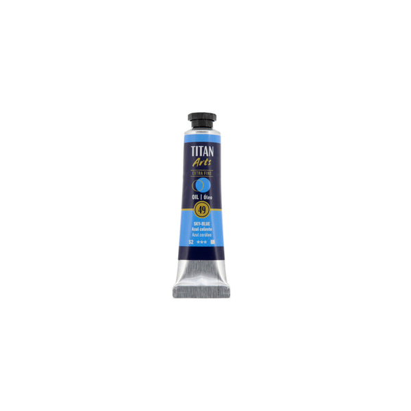 TITAN Arts Oil Colour Extra Fine tube 20 ml Sky-blue N° 49