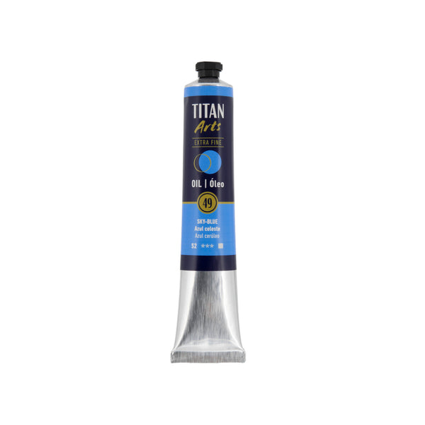 TITAN Arts Oil Colour Extra Fine tube 60 ml Sky-blue N° 49
