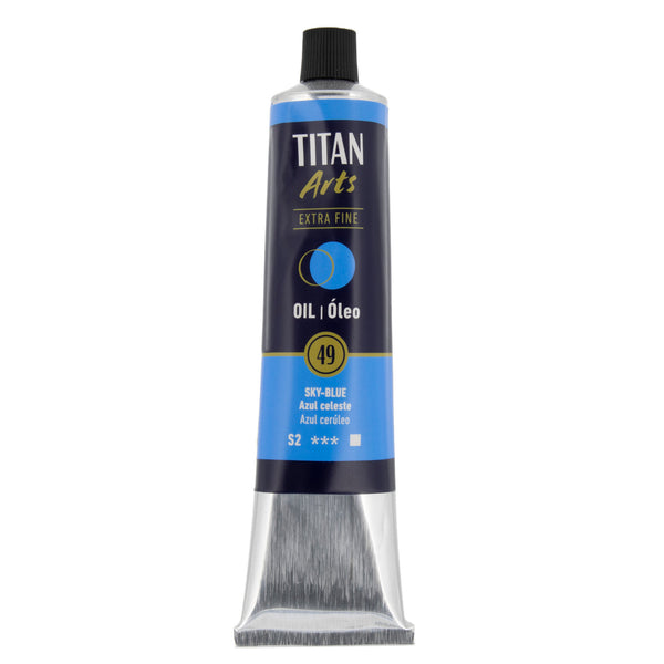 TITAN Arts Oil Colour Extra Fine tube 200 ml Sky-blue N° 49