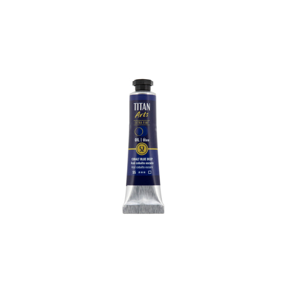 TITAN Arts Oil Colour Extra Fine tube 20 ml Cobalt blue deep N° 52