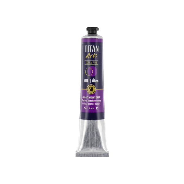 TITAN Arts Couleurs a l'huile Extra Fine tube 60 ml