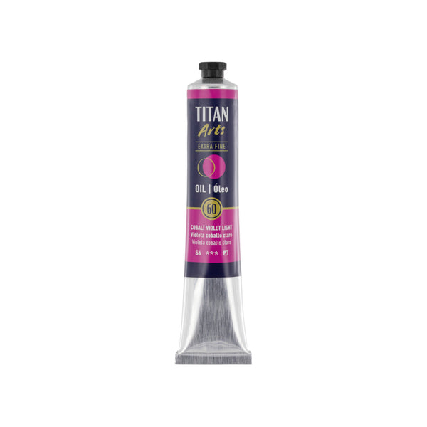 TITAN Arts Oil Colour Extra Fine tube 60ml Cobalt violet light Nº60