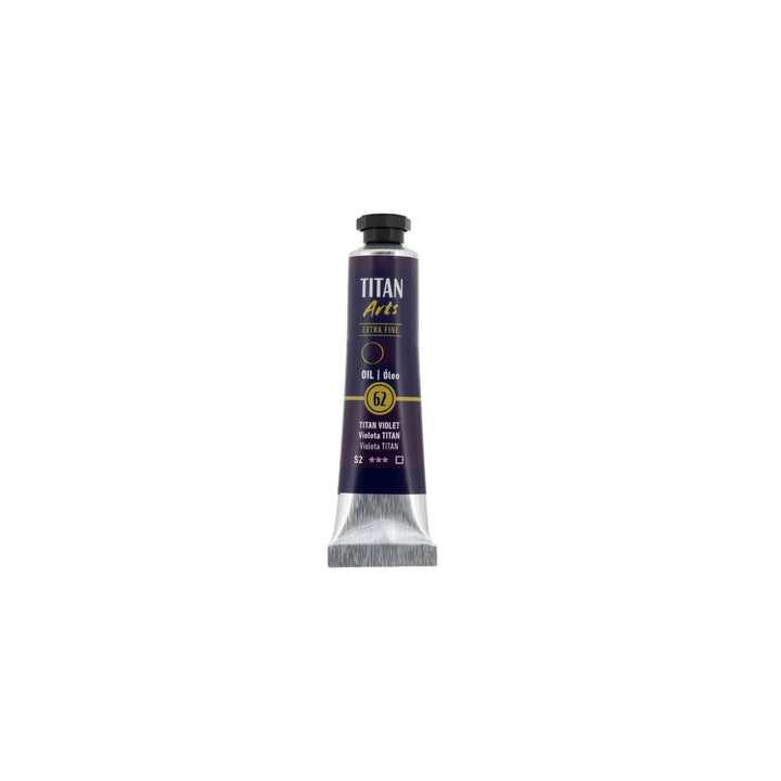 TITAN Arts Oil Colour Extra Fine tube 20 ml TITAN violet N° 62