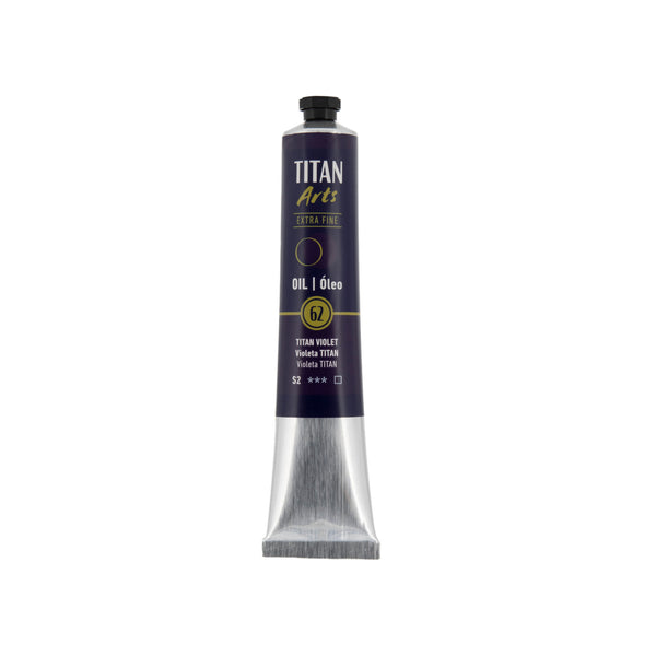 TITAN Arts Oil Colour Extra Fine tube 60 ml TITAN violet N° 62