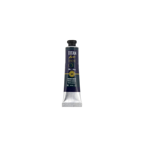 TITAN Arts Oil Colour Extra Fine tube 20 ml Bluish green N° 64