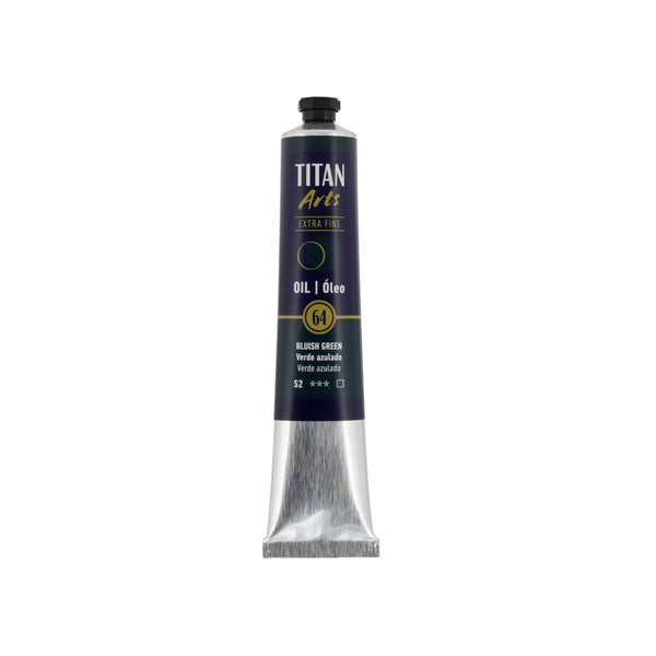 TITAN Arts Oil Colour Extra Fine tube 60 ml Bluish green N° 64