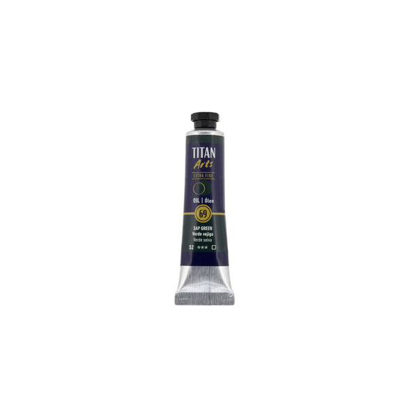 TITAN Arts Oil Colour Extra Fine tube 20 ml Sap green N° 69
