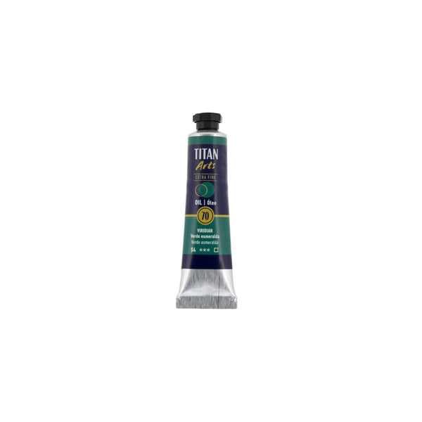TITAN Arts Oil Colour Extra Fine tube 20 ml Viridian N° 70