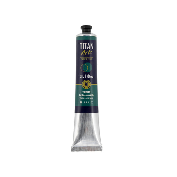 TITAN Arts Oil Colour Extra Fine tube 60 ml Viridian N° 70