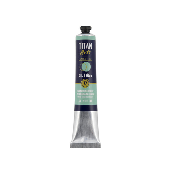 TITAN Arts Oil Colour Extra Fine tube 60 ml Cobalt green deep N° 72