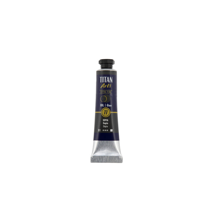 TITAN Arts Oil Colour Extra Fine tube 20 ml Sepia N° 77