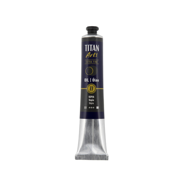 TITAN Arts Oil Colour Extra Fine tube 60 ml Sepia N° 77