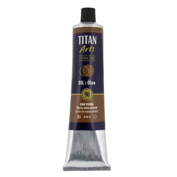 TITAN Arts Oil Colour Extra Fine tube 200 ml Raw sienna N° 90