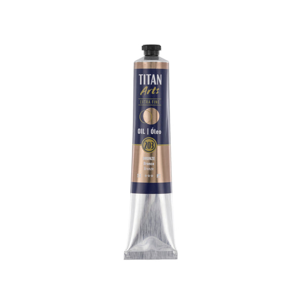 TITAN Arts Oil Colour Extra Fine tube 60 ml Bronze N° 203