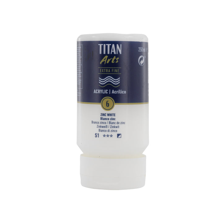 TITAN Arts Couleurs acrylique Extra Fine bouteille 250 ml
