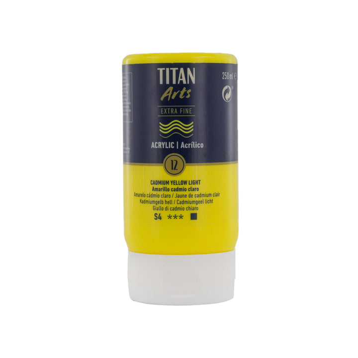 TITAN Arts Couleurs acrylique Extra Fine bouteille 250 ml