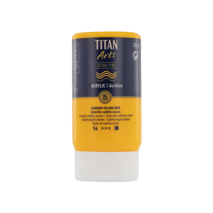 TITAN Arts Couleurs acrylique Extra Fine bouteille 250 ml