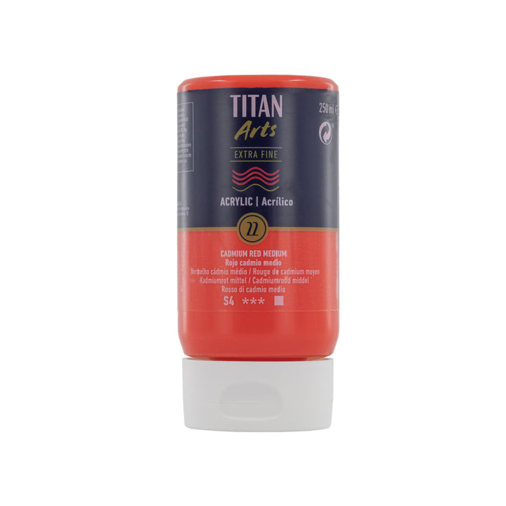 TITAN Arts Couleurs acrylique Extra Fine bouteille 250 ml