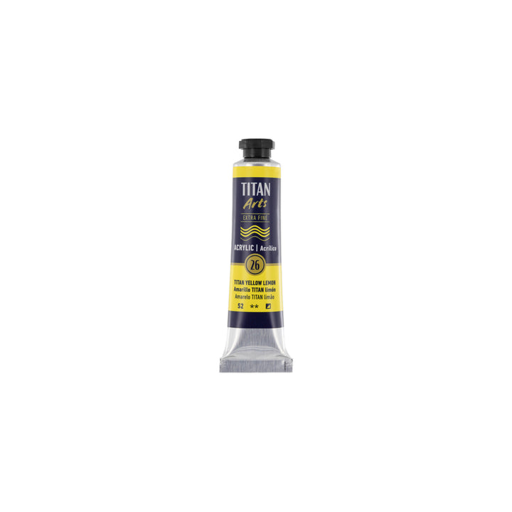 TITAN Arts Couleurs acrylique Extra Fine tube 60 ml