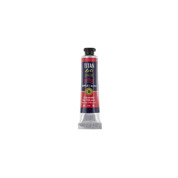 TITAN Arts Couleurs acrylique Extra Fine tube 60 ml
