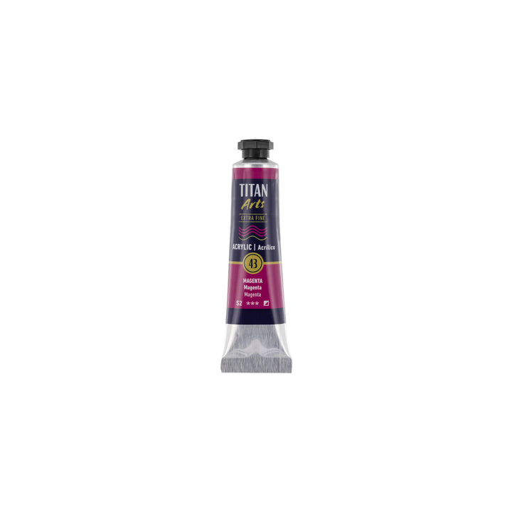 TITAN Arts Couleurs acrylique Extra Fine tube 60 ml