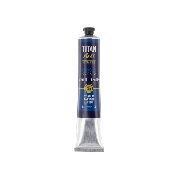 TITAN Arts Acrylic Extra Fine 60 ml TITAN blue