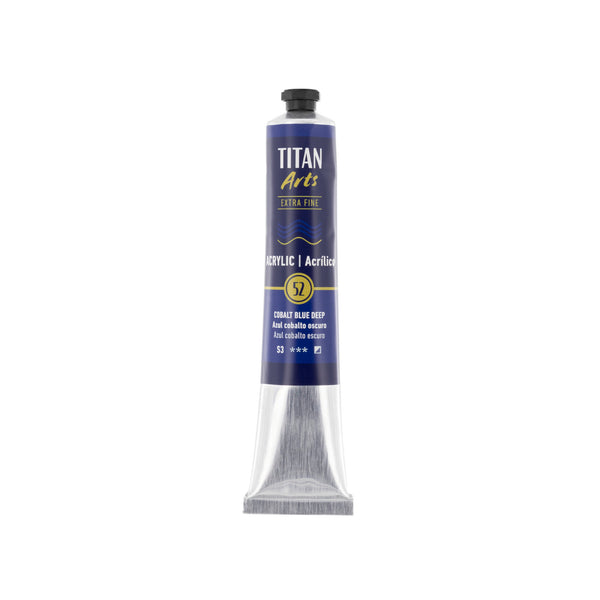 TITAN Arts Acrylic Extra Fine 60 ml Cobalt blue deep