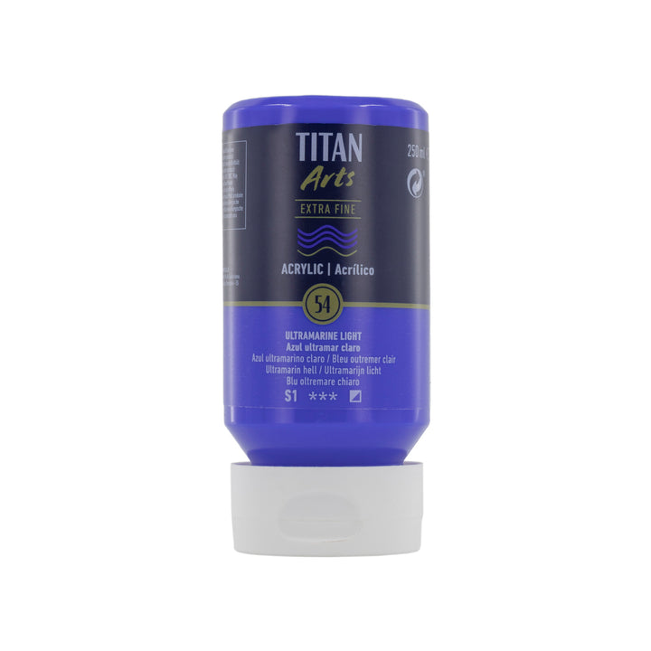 TITAN Arts Couleurs acrylique Extra Fine bouteille 250 ml
