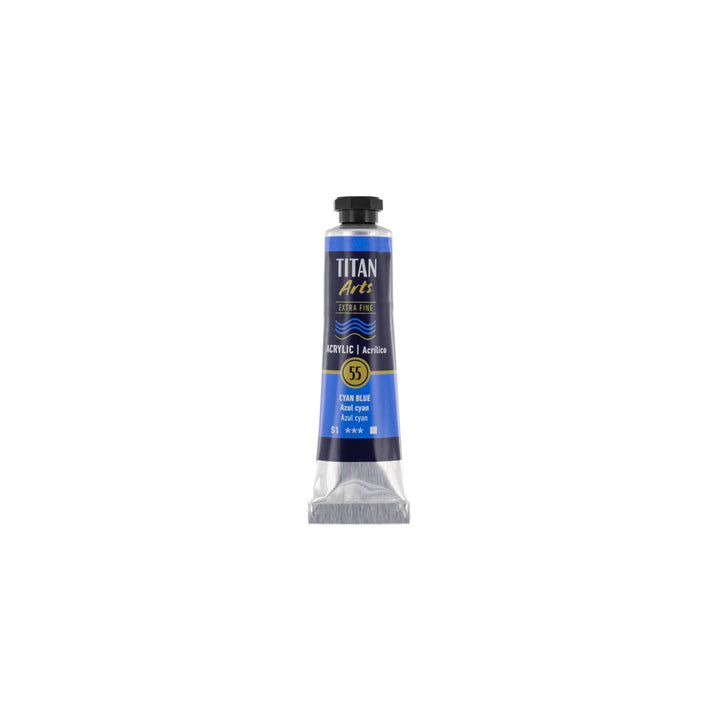 TITAN Arts Couleurs acrylique Extra Fine tube 60 ml
