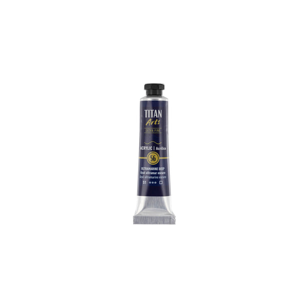 TITAN Arts Acrylic 20 ml Ultramarine deep