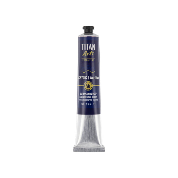 TITAN Arts Acrylic Extra Fine 60 ml Ultramarin e deep