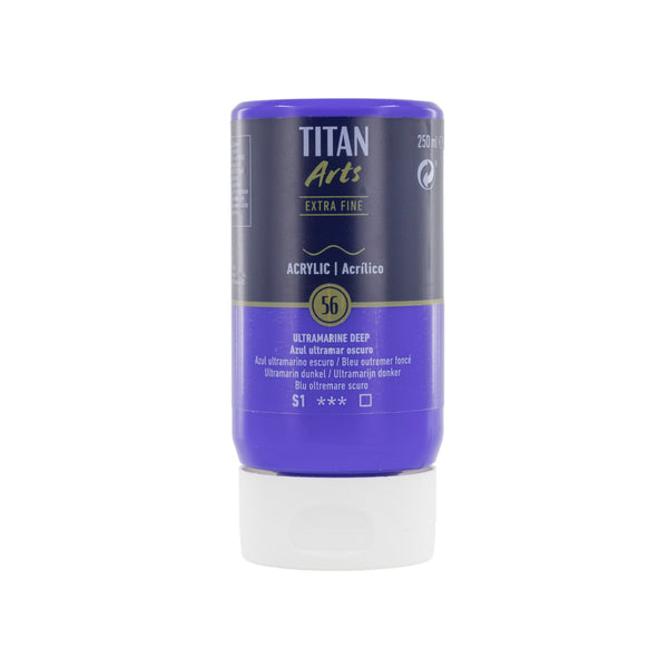 TITAN Arts Acrylic Extra Fine 250 ml  Ultramarine Deep
