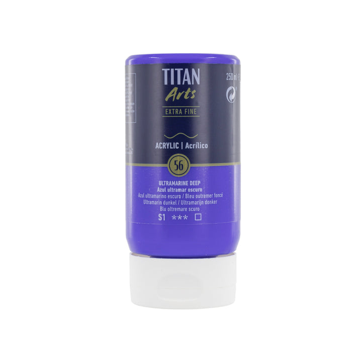 TITAN Arts Couleurs acrylique Extra Fine bouteille 250 ml