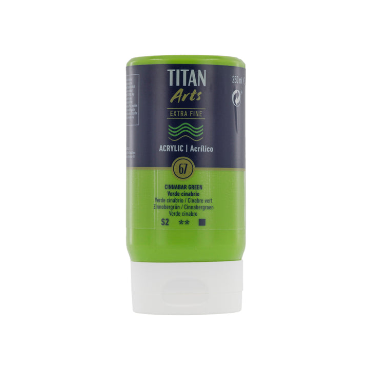 TITAN Arts Couleurs acrylique Extra Fine bouteille 250 ml
