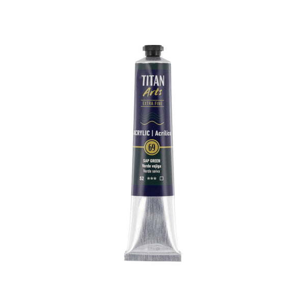 TITAN Arts Acrylic Extra Fine 60 ml Sap green