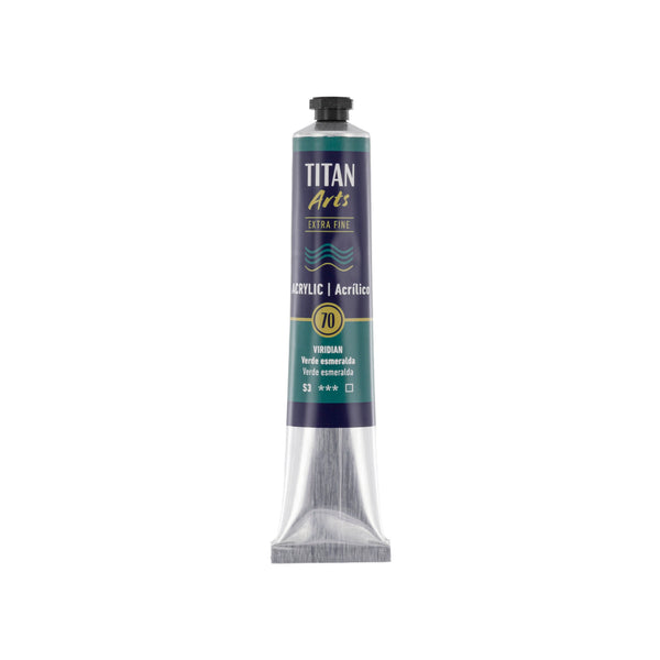 TITAN Arts Acrylic Extra Fine 60 ml Viridian