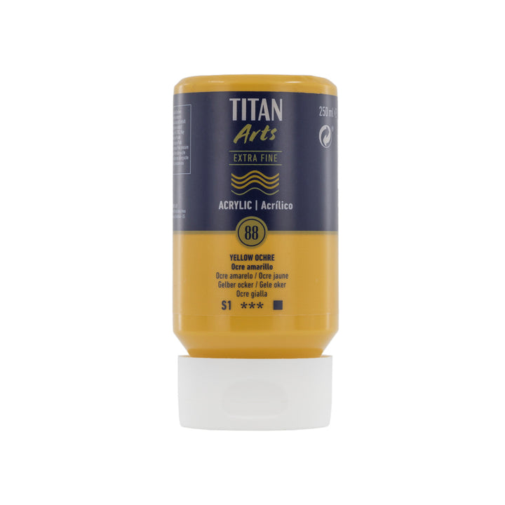 TITAN Arts Couleurs acrylique Extra Fine bouteille 250 ml