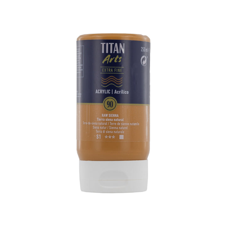 TITAN Arts Couleurs acrylique Extra Fine bouteille 250 ml