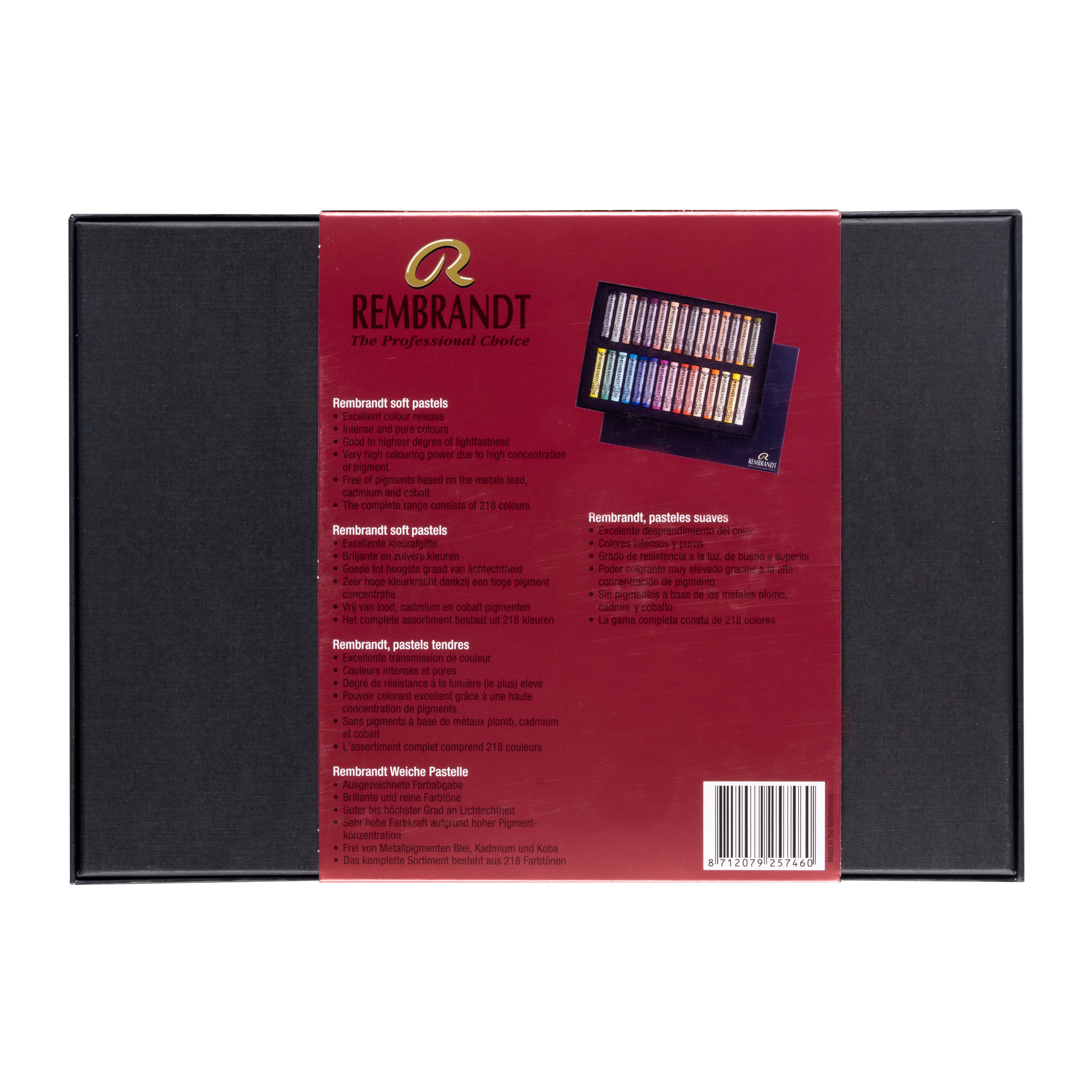 Rembrandt Soft pastel set Portrait Selection | 30 whole pastels