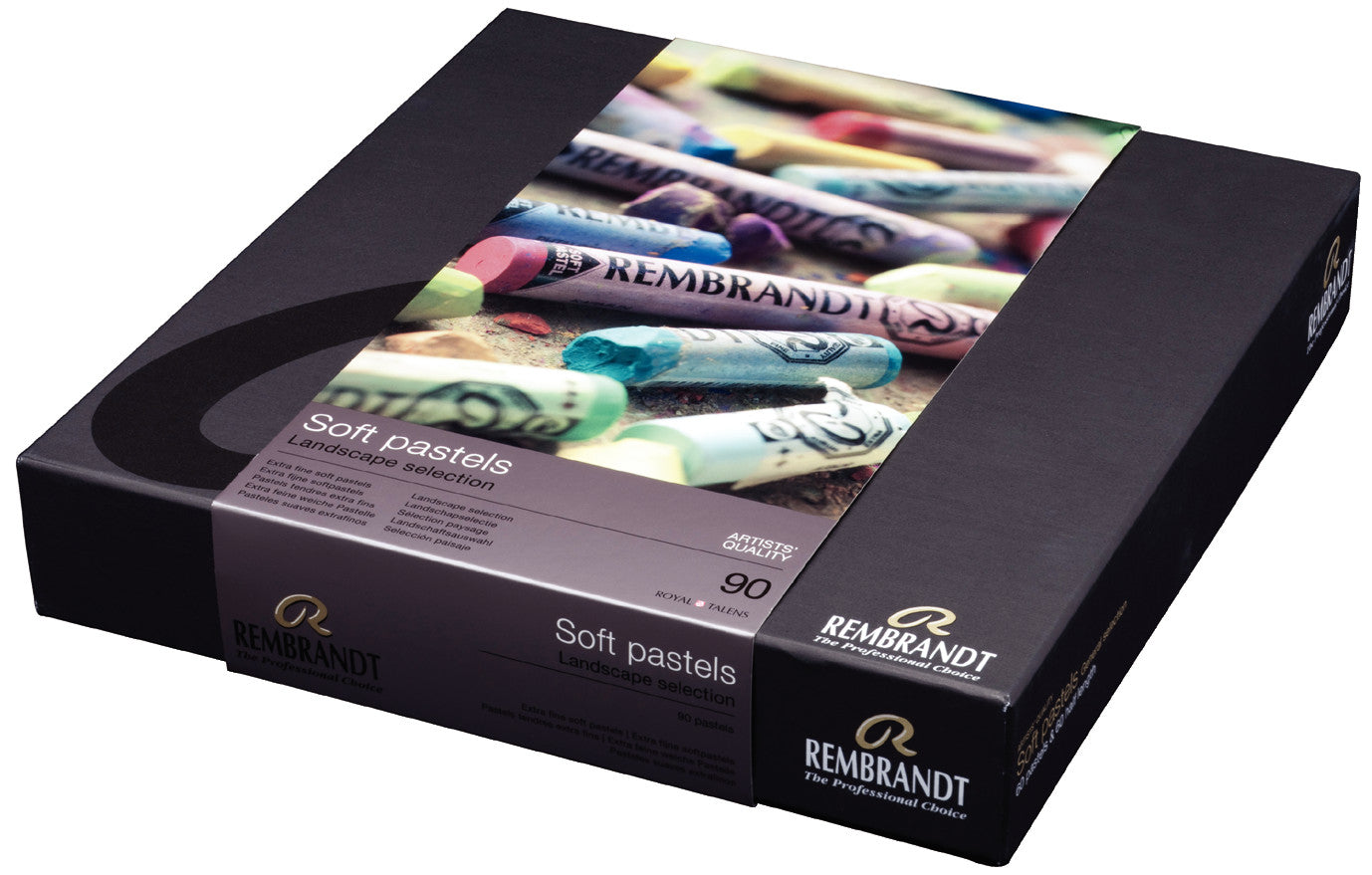 REMBRANDT 60 Soft Pastels 風景画用 Departments - Rembrandt Extra Fine Artists' Quality Soft