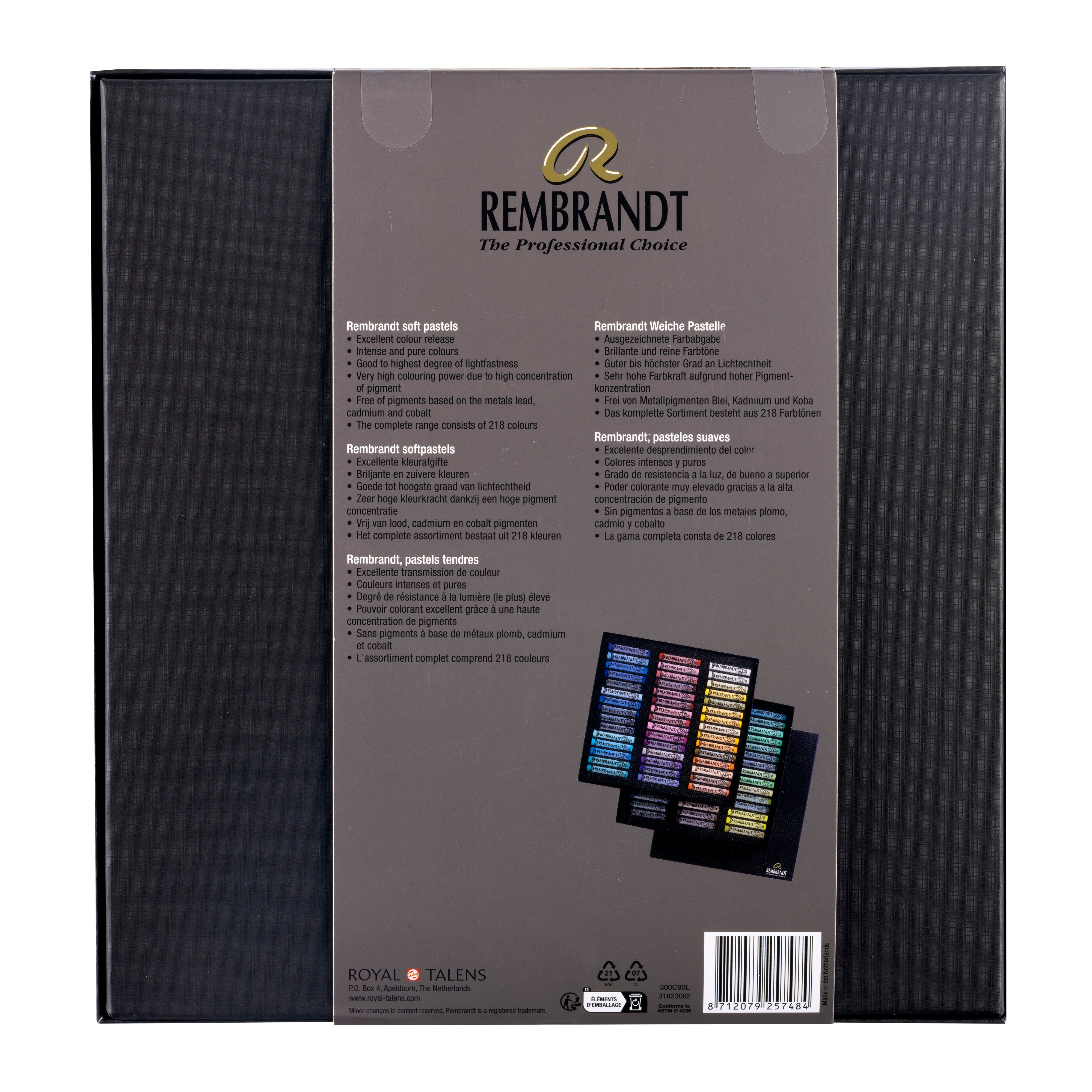 Rembrandt Soft pastel set Landscape Selection | 90 whole pastels