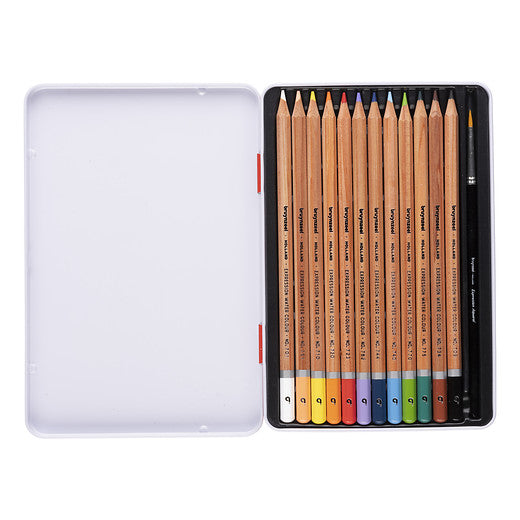 Bruynzeel Expression watercolour pencil tin | Royal Talens
