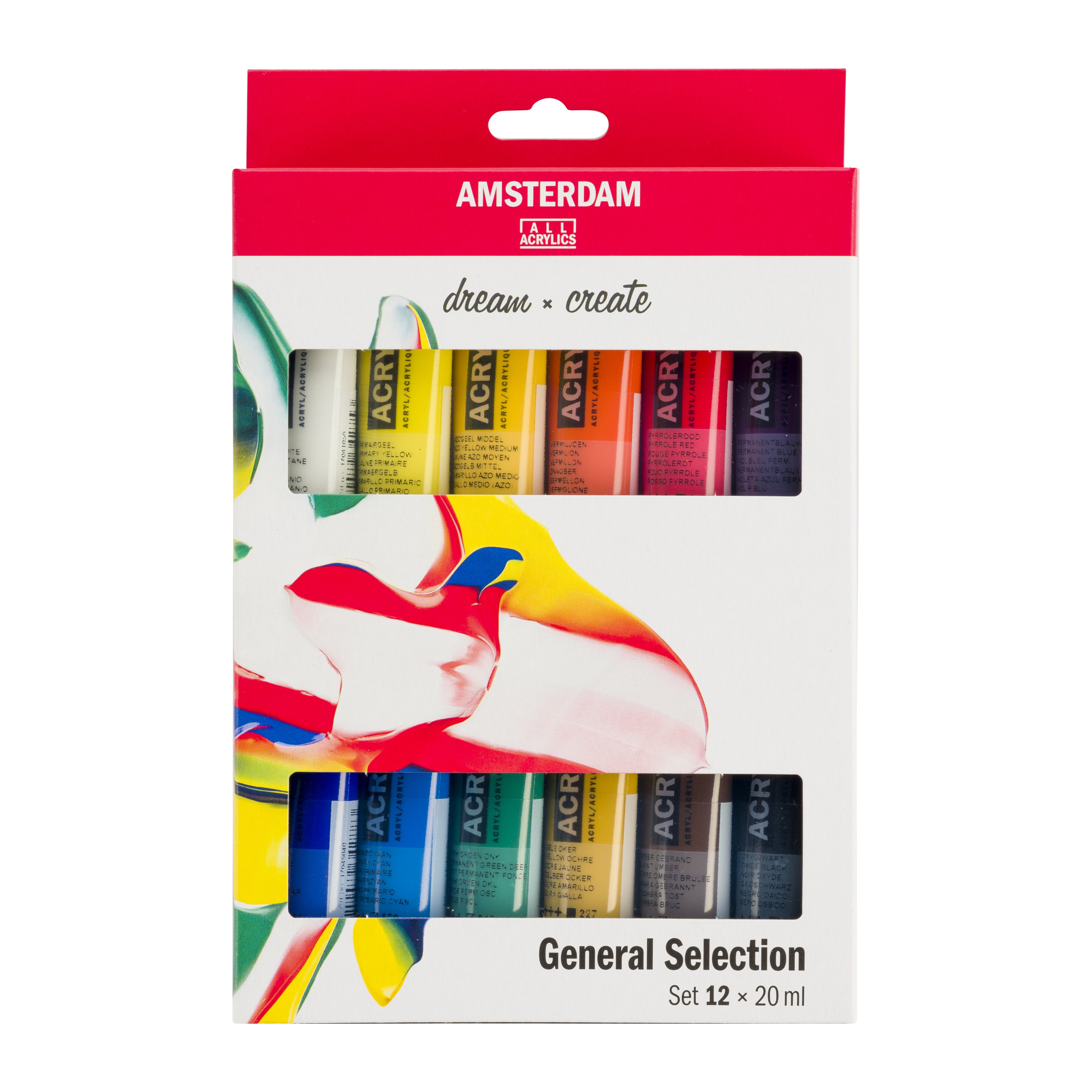 Amsterdam Acrylfarbe – 120ml Tube Persischrosa 330, Lichtecht & Wasserverdünnbar