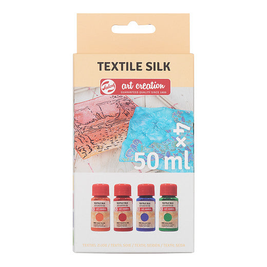 Talens Art Creation Textile Silk set Basic | 4 x 50 ml