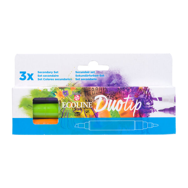 Ecoline Duotip estuche Secundario | 3 colores