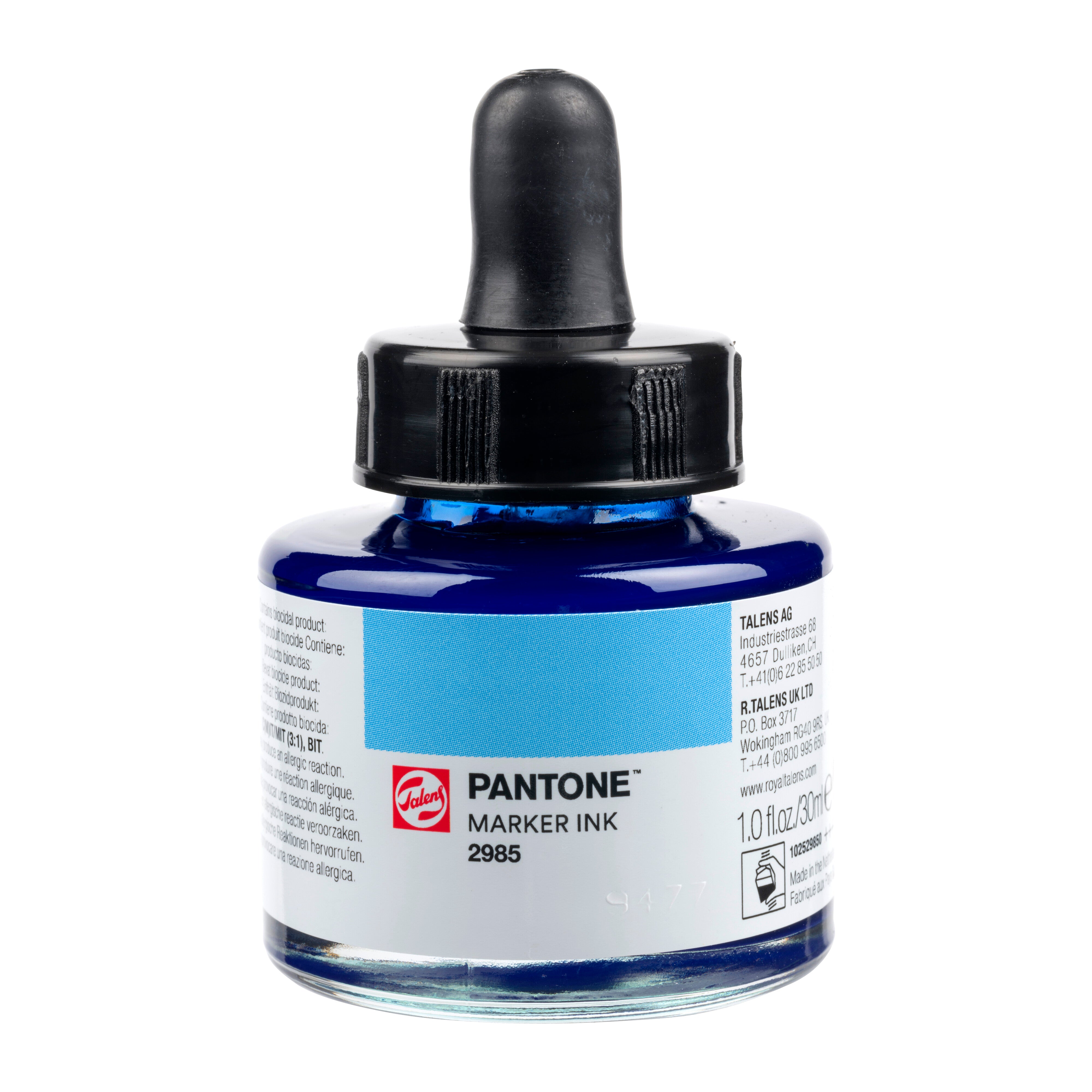 Talens | Pantone marker ink 30 ml 2985 – Royal Talens